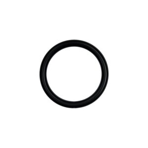 Kółko metalowe 38/5 mm czarny mat drut