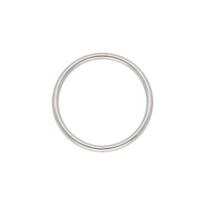 Kółko metalowe 40/3 mm nikiel spawane