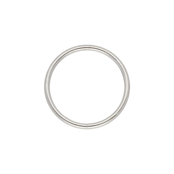 Kółko metalowe 40/3 mm nikiel spawane