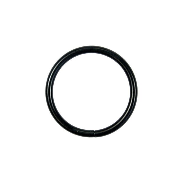 Kółko metalowe 40/4 mm czarny mat drut