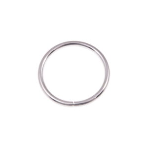 Kółko metalowe 40/4 mm nikiel drut