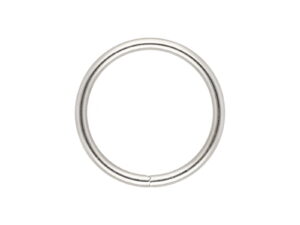 Kółko metalowe 40/4 mm nikiel spawane