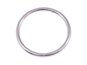 Kółko metalowe 50/5 mm nikiel drut