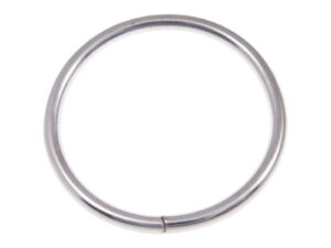 Kółko metalowe 60/6 mm nikiel drut