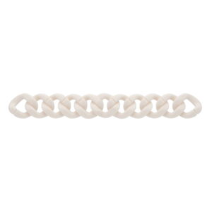 Łańcuch akrylowy ecru do torebki