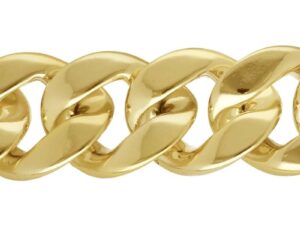 Łańcuch akrylowy złoty do torebki