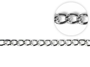 Łańcuszek do torebki metalowy nikiel (2110)