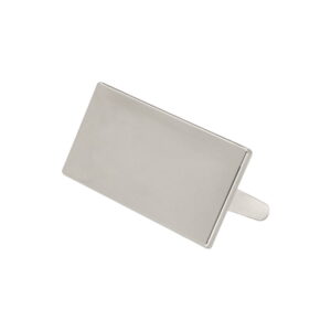 Plaketten 43/23mm- Silber