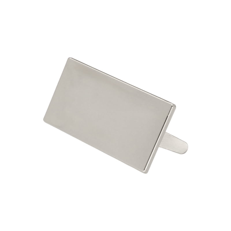 Plaketten 43/23mm- Silber