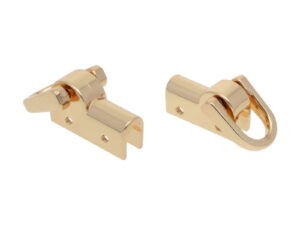 Uchwyt metalowy 11 mm jasne złoto