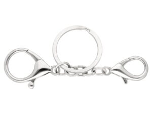 Zawieszka (brelok) metalowa do torebki 325-109 - nikiel