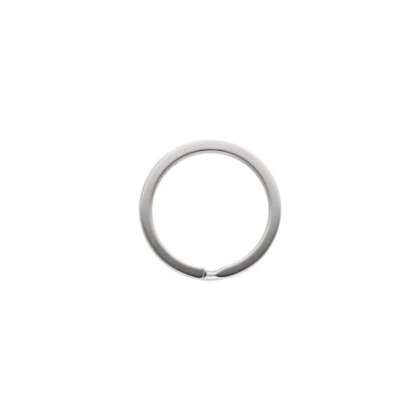 Metallring Spiral 25/2,7mm - Silber