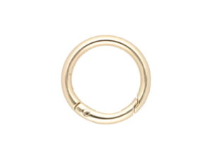 Offene Metallringe (Schekel) 25/4mm - Licht Gold