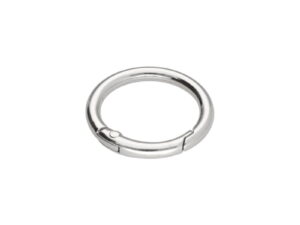 Offene Metallringe (Schekel) 25/4mm - Silber