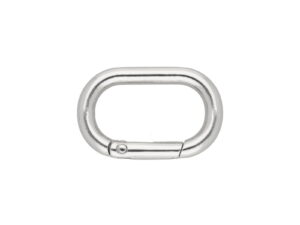 Schwarz in mattem Silberton 28,5/15/4,7mm Silber - Draht