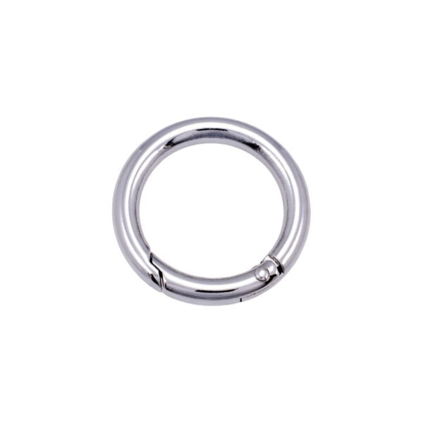 Offene Metallringe (Schekel) 32/6 mm - Silber Draht