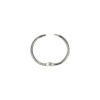 Offene Metallringe (Schekel) 25/2,2mm - Silber