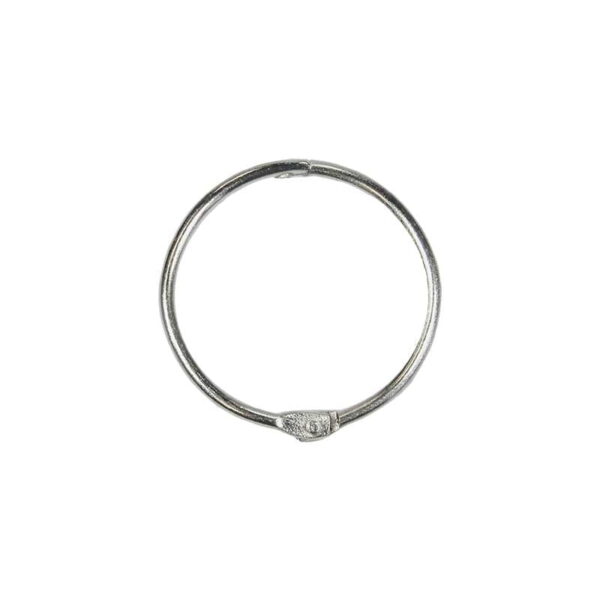Offene Metallringe (Schekel) 40/2,7mm - Silber