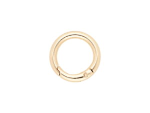 Offene Metallringe (Schekel) 20/4mm Licht Gold - Draht