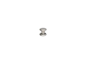 Niete Zweiseitig Lux 5/2/5 mm Silber - 1000 Stück