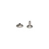Niete Zweiseitig Lux 10/3/9 mm - Silber - 1000 Stück