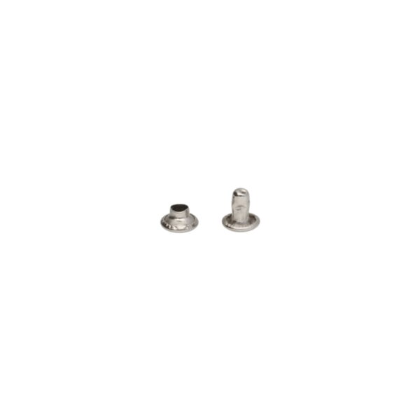 Niete Zweiseitig Lux 6/3/6 mm - Silber - 1000 Stück